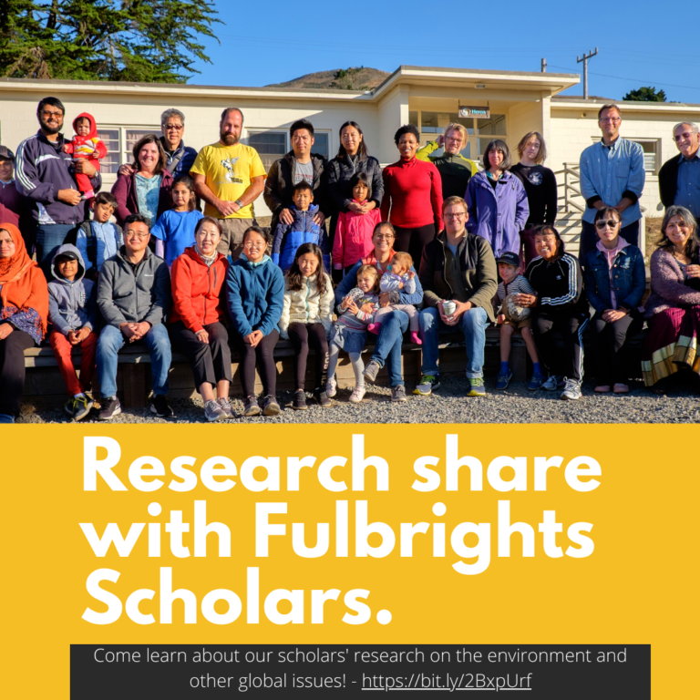 Research Share with Fulbright Scholars International House Davis Site